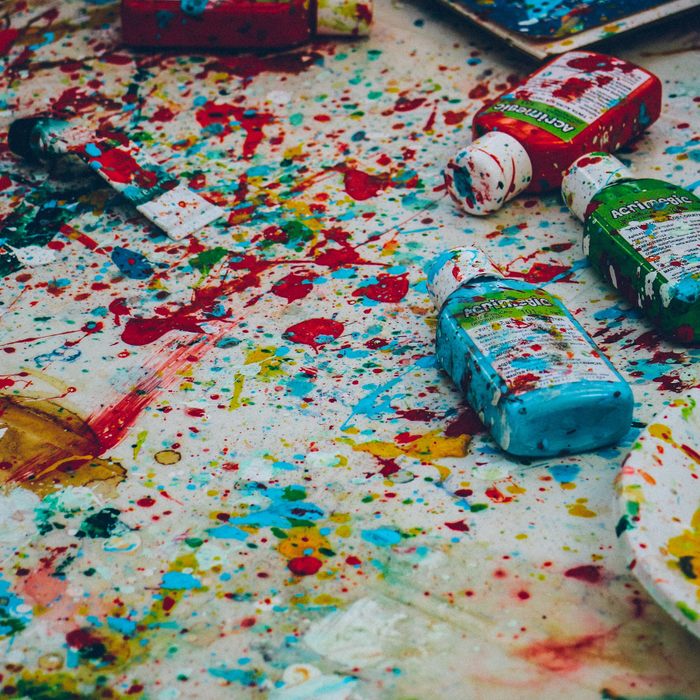 paint splatter on paper SpecialKids.Company