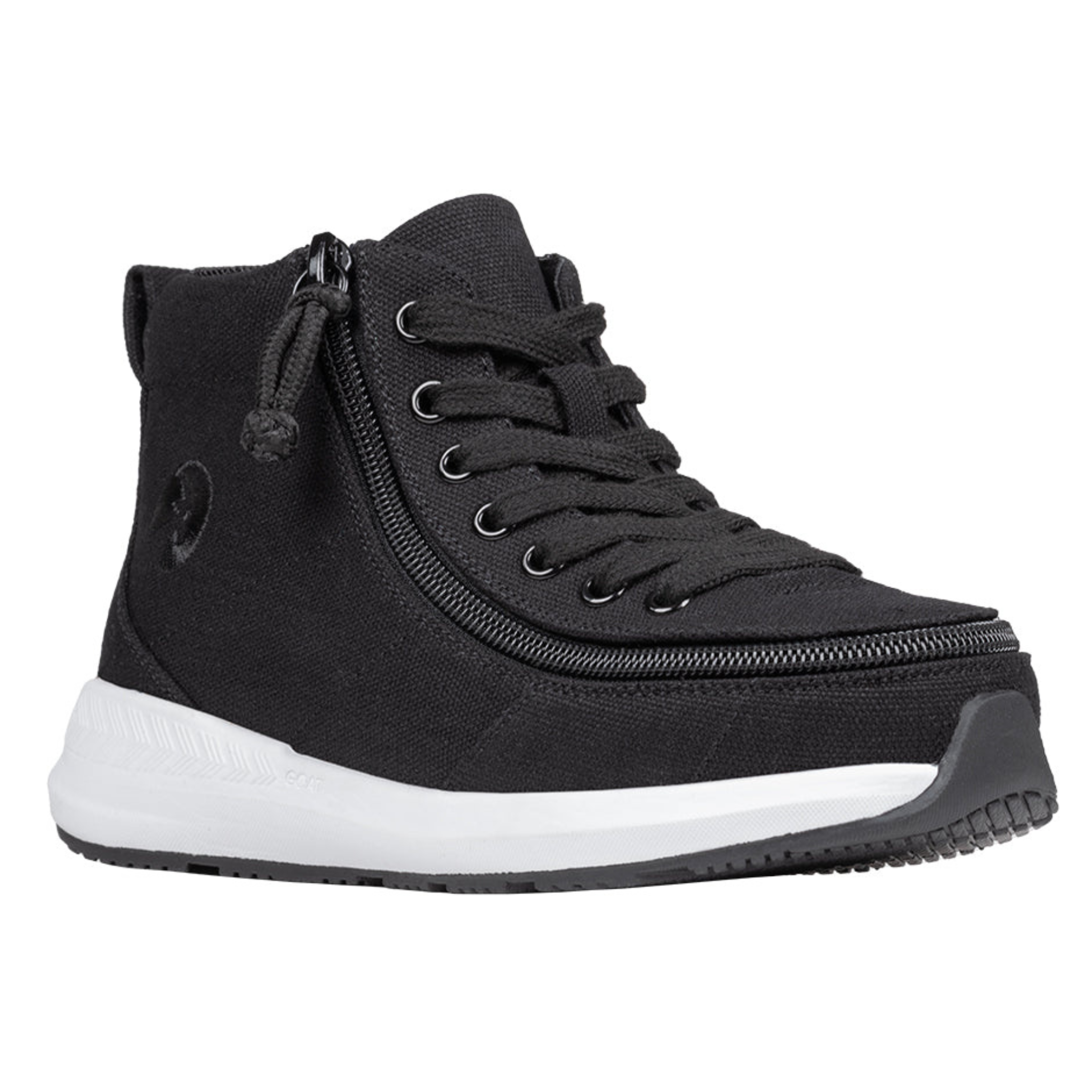 Billy Footwear (Toddlers) - High Top Goat Black Shoes