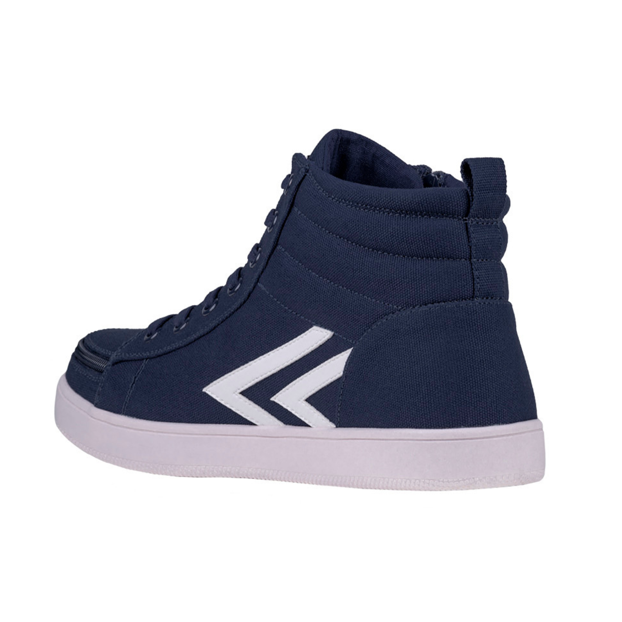 Billy Footwear (Mens) - High Top Navy White CS Canvas Shoes