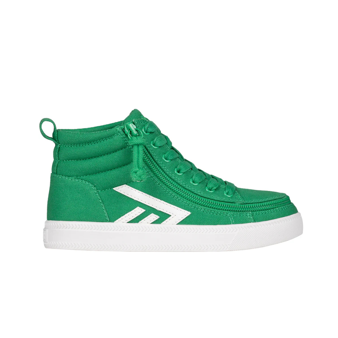 Billy Footwear (Toddlers) - Green/White Core Skate Canvas Shoes