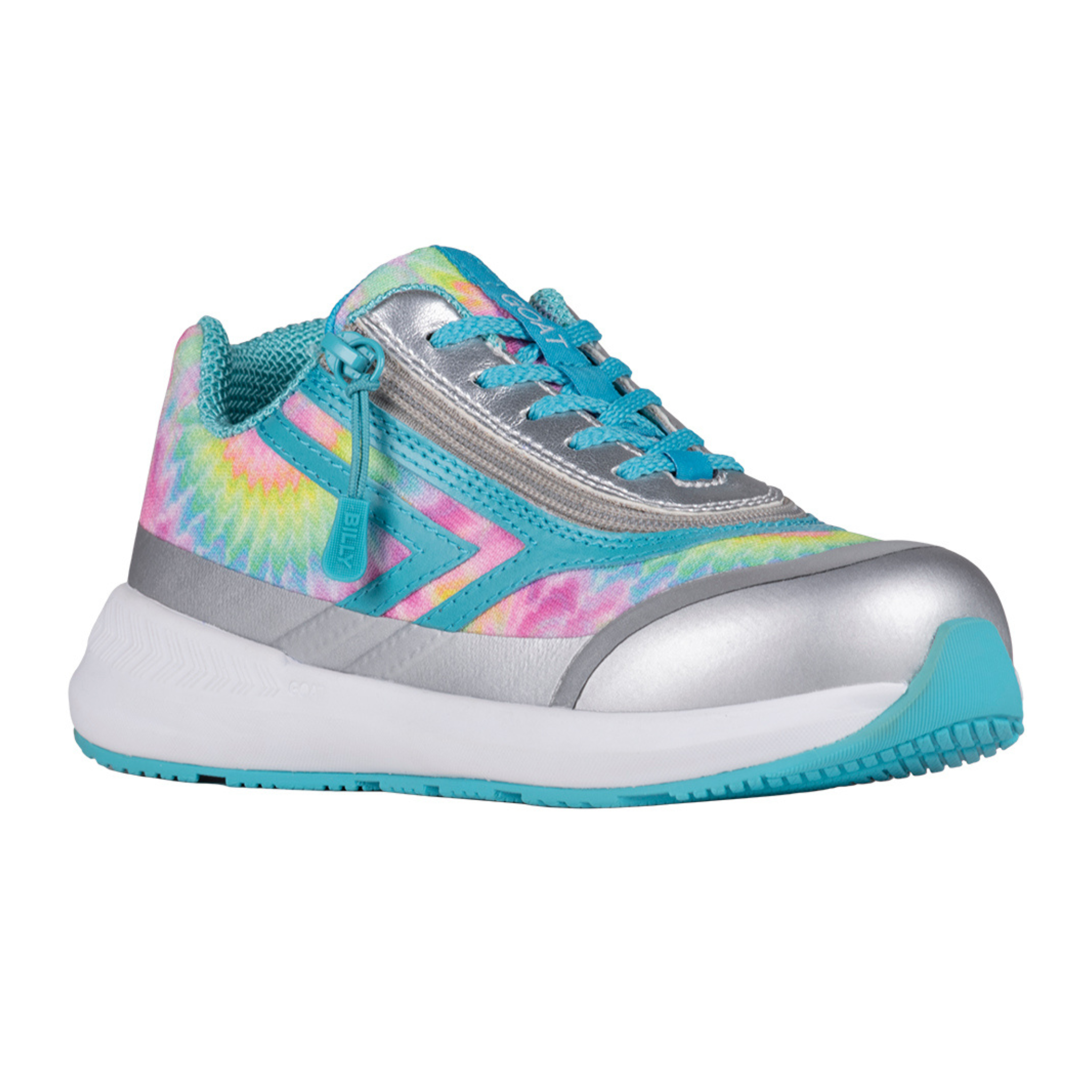Billy Footwear (Toddlers) - Low Top Goat Sport Rainbow Tie Dye Trainers