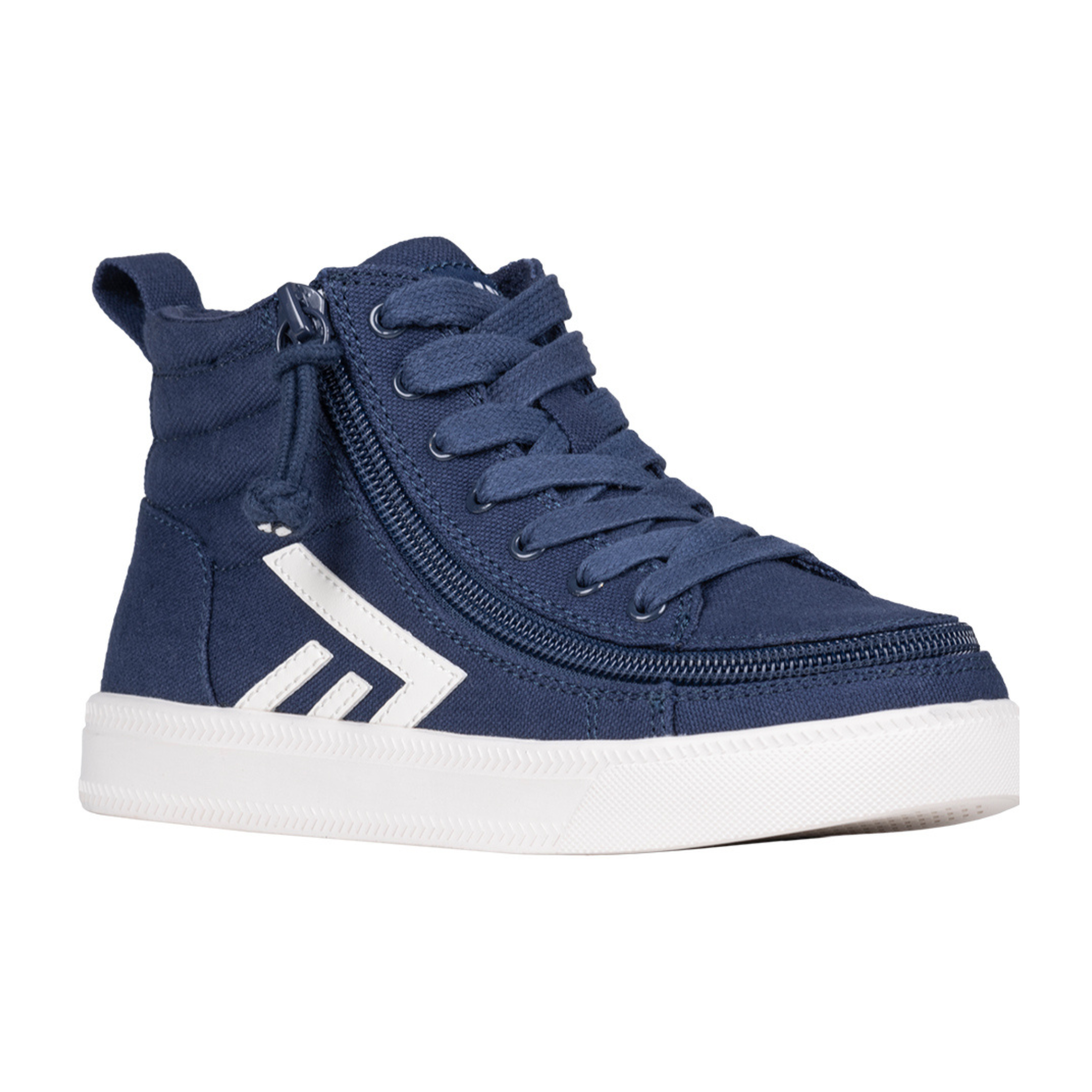 Billy Footwear (Mens) - High Top Navy/White CS Canvas Shoes