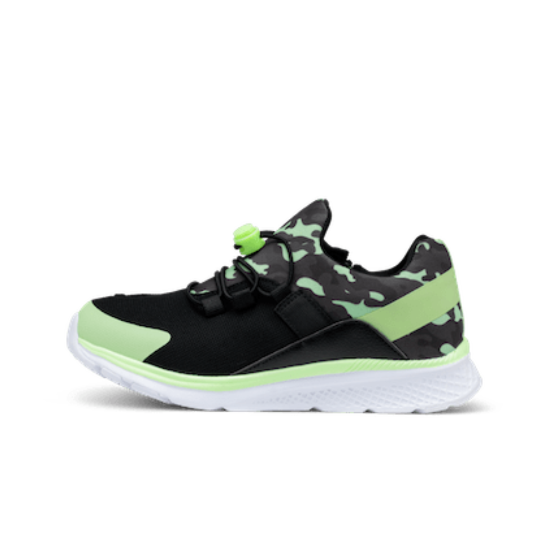 Friendly Shoes (Kids) - Quest Lime Camo
