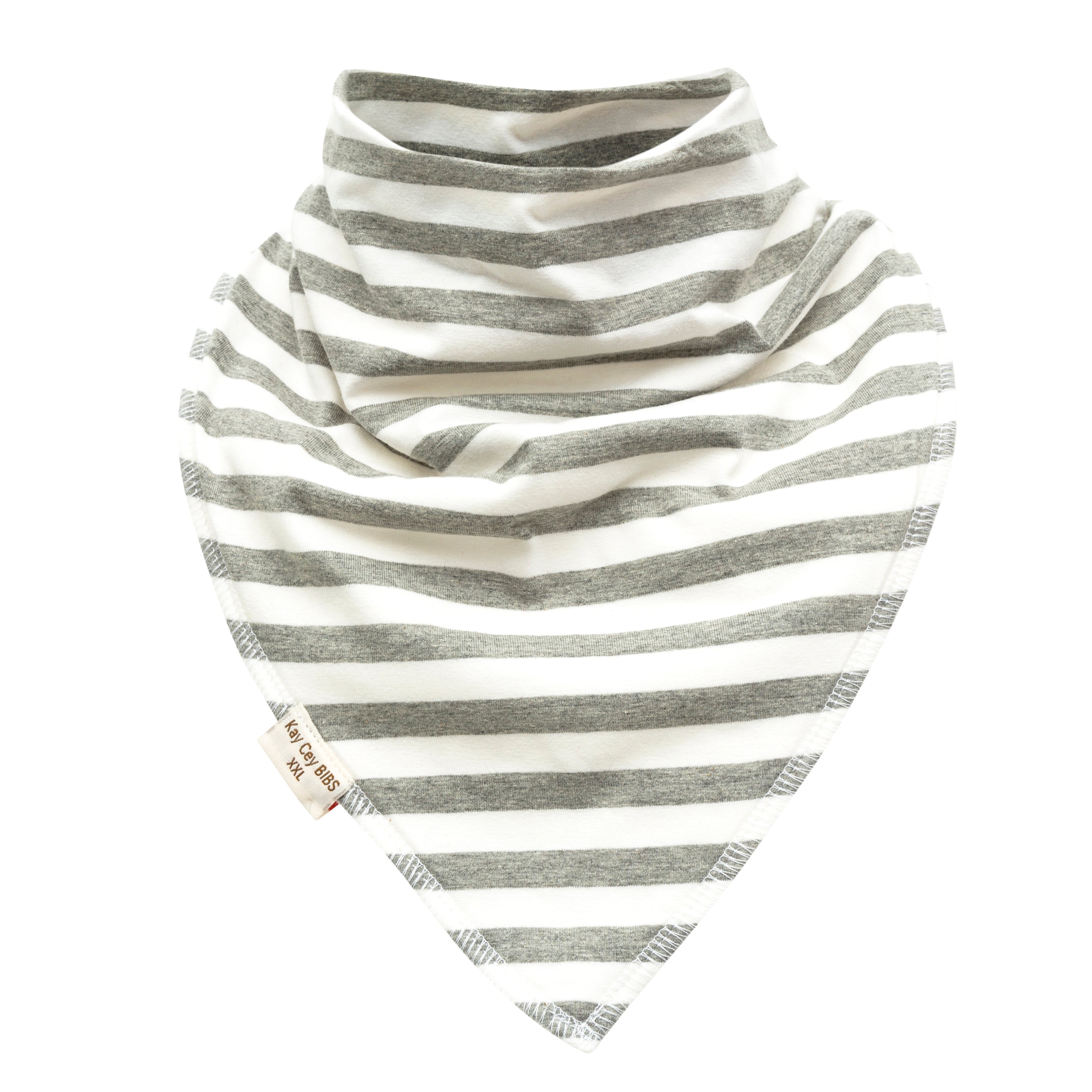 KayCey_Adaptive_clothing_for_older_children_with_special_needs_bibs_grey_white_Front
