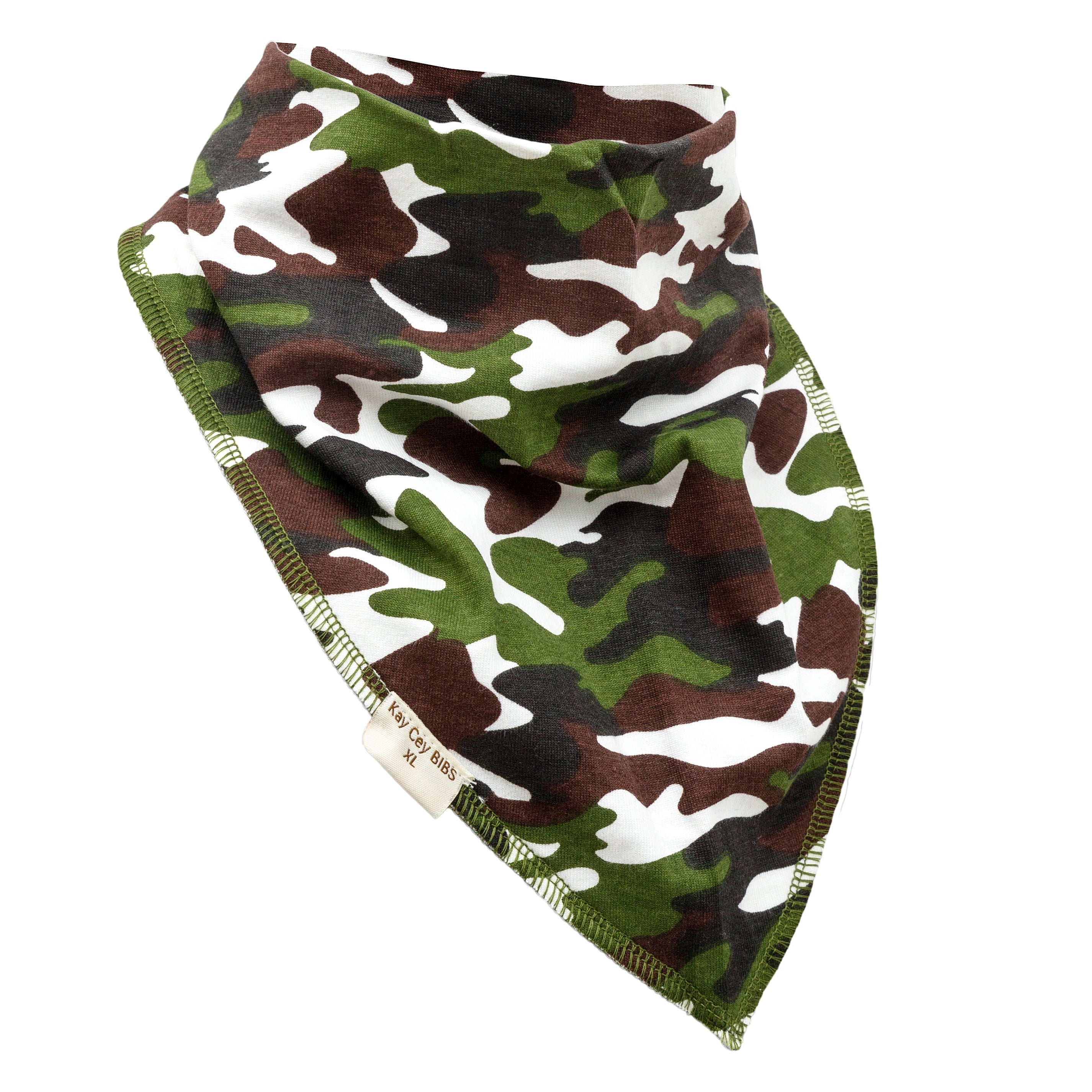KayCey®B Bibs - Print Fleece Lined Cotton