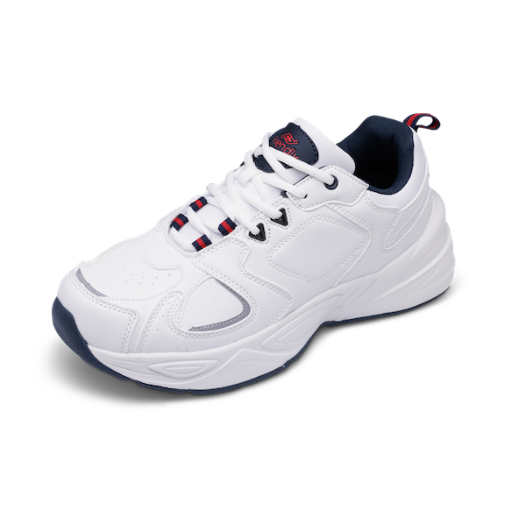 Friendly Shoes Tenease (Mens) - White