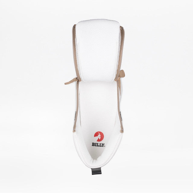 Billy Footwear (Womens) - White/Tan/Black Comfort DZ High