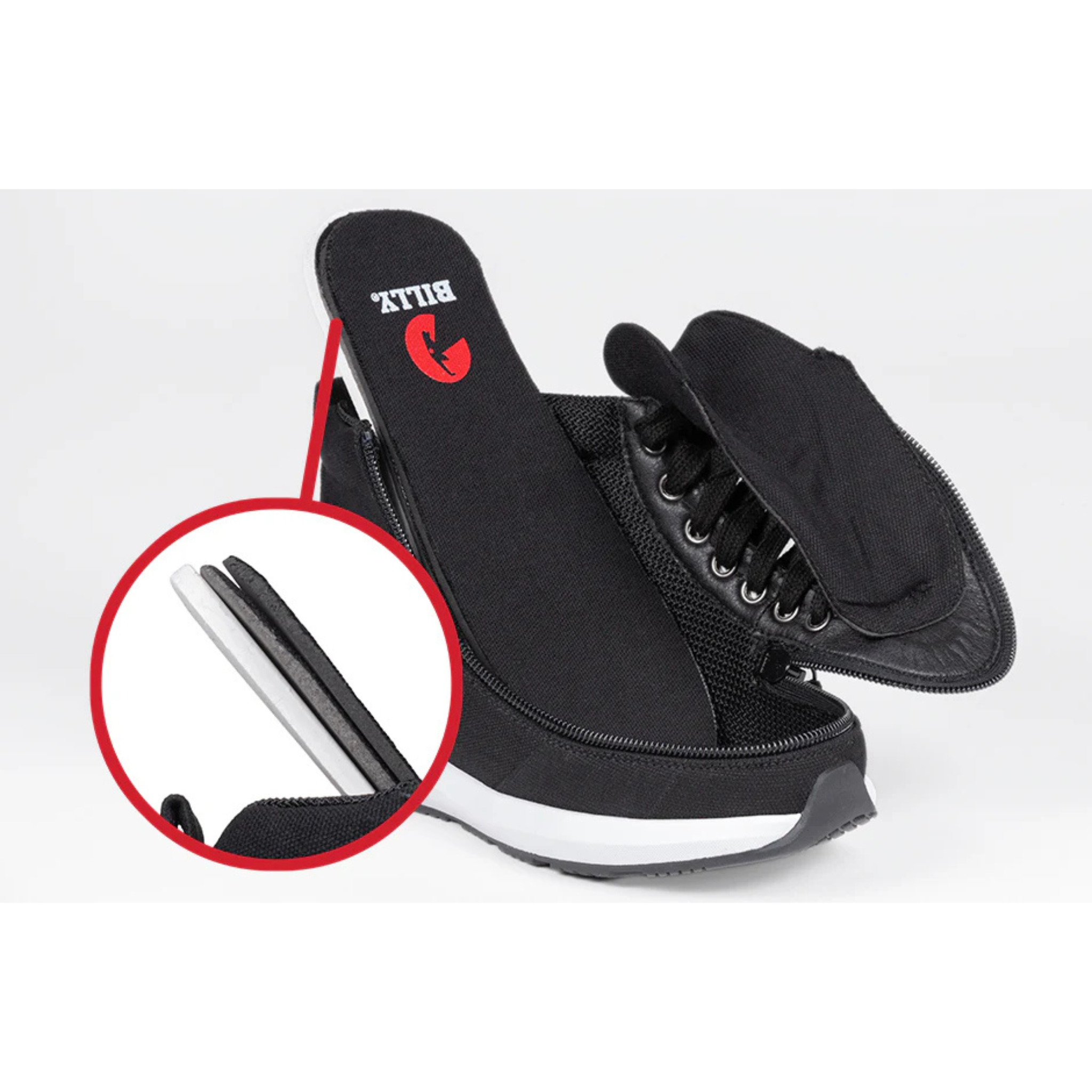 Billy Footwear (Toddler) - Goat High Top Sport Black