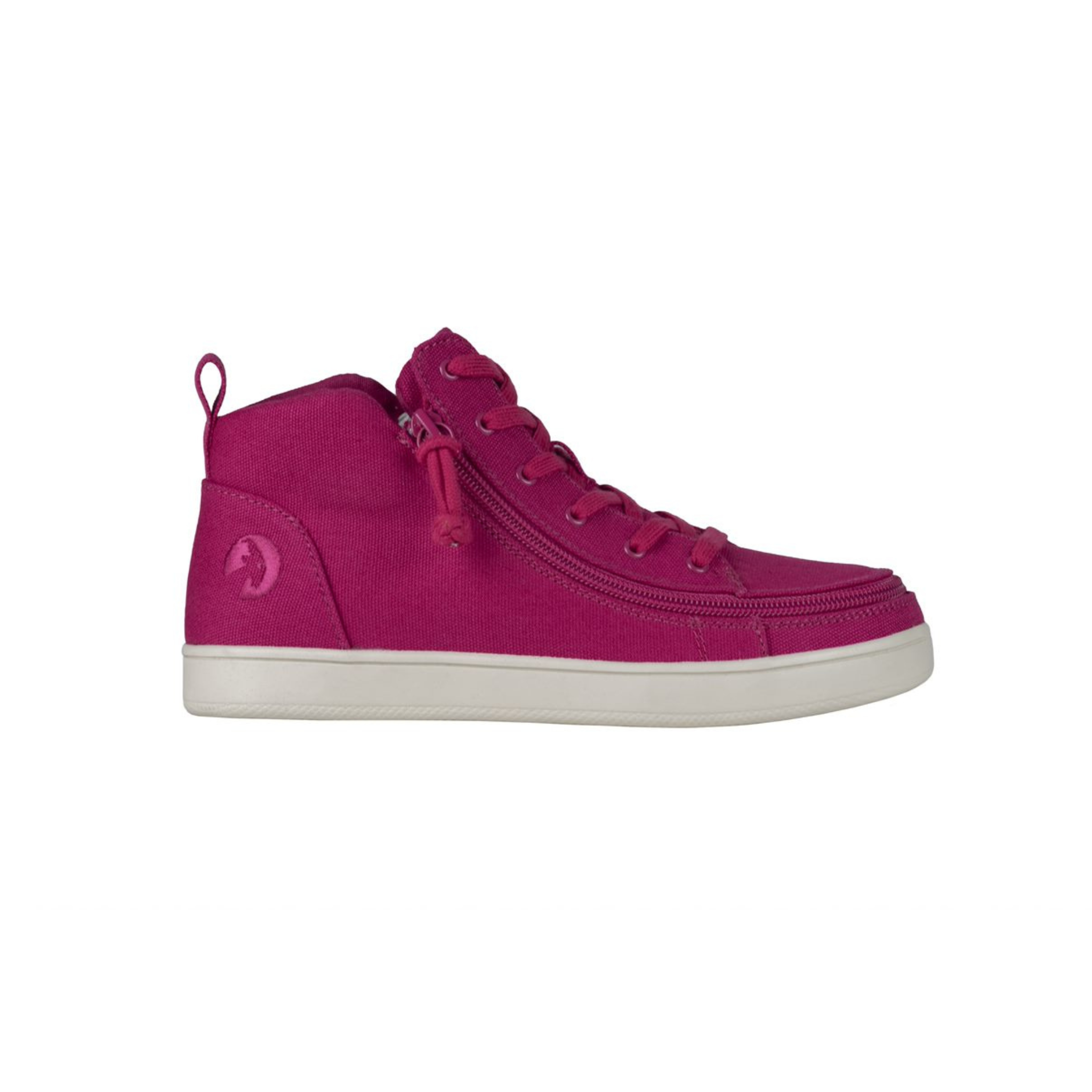 Billy Footwear (Womens) - Mid Top Canvas Orchid Flower Shoes