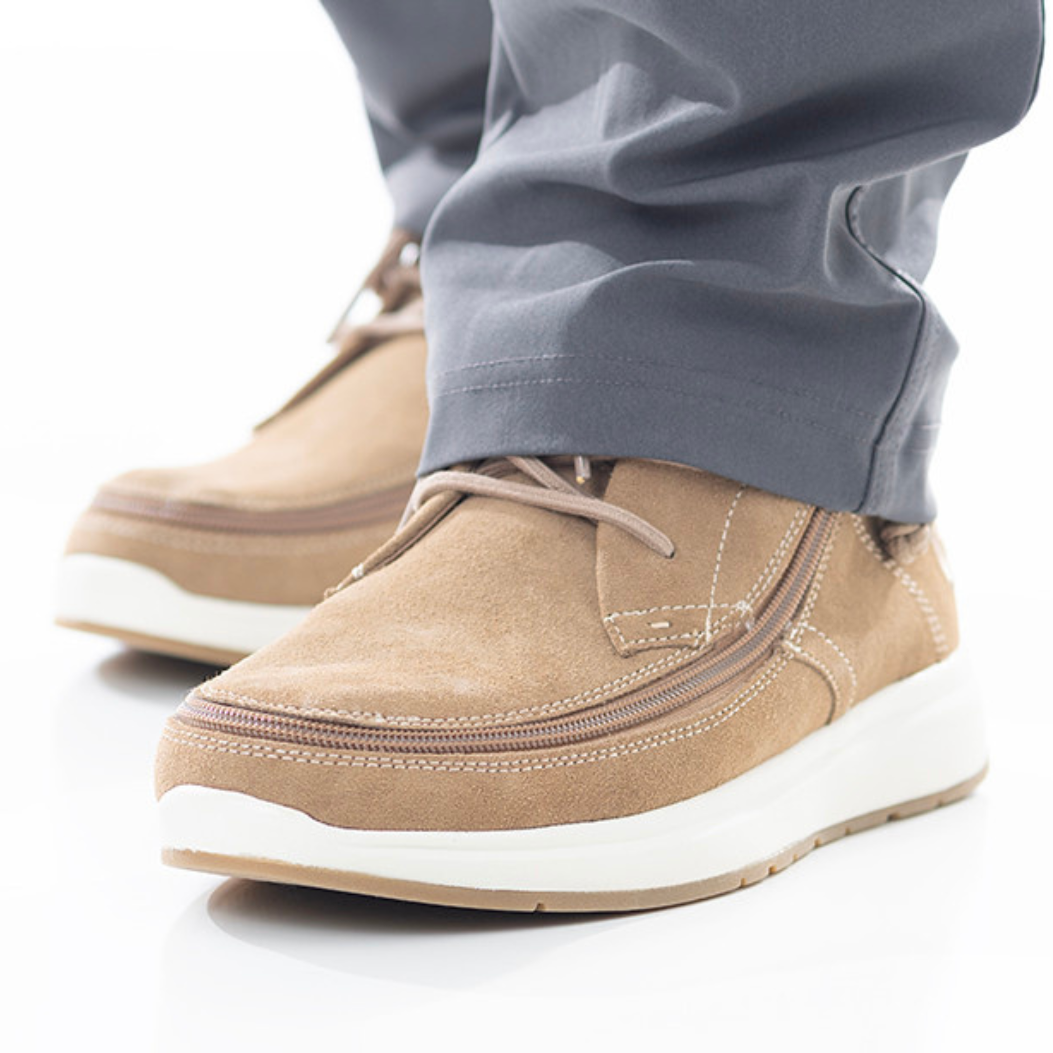 Billy Footwear (Mens) -  Sand / Black Comfort Chukka