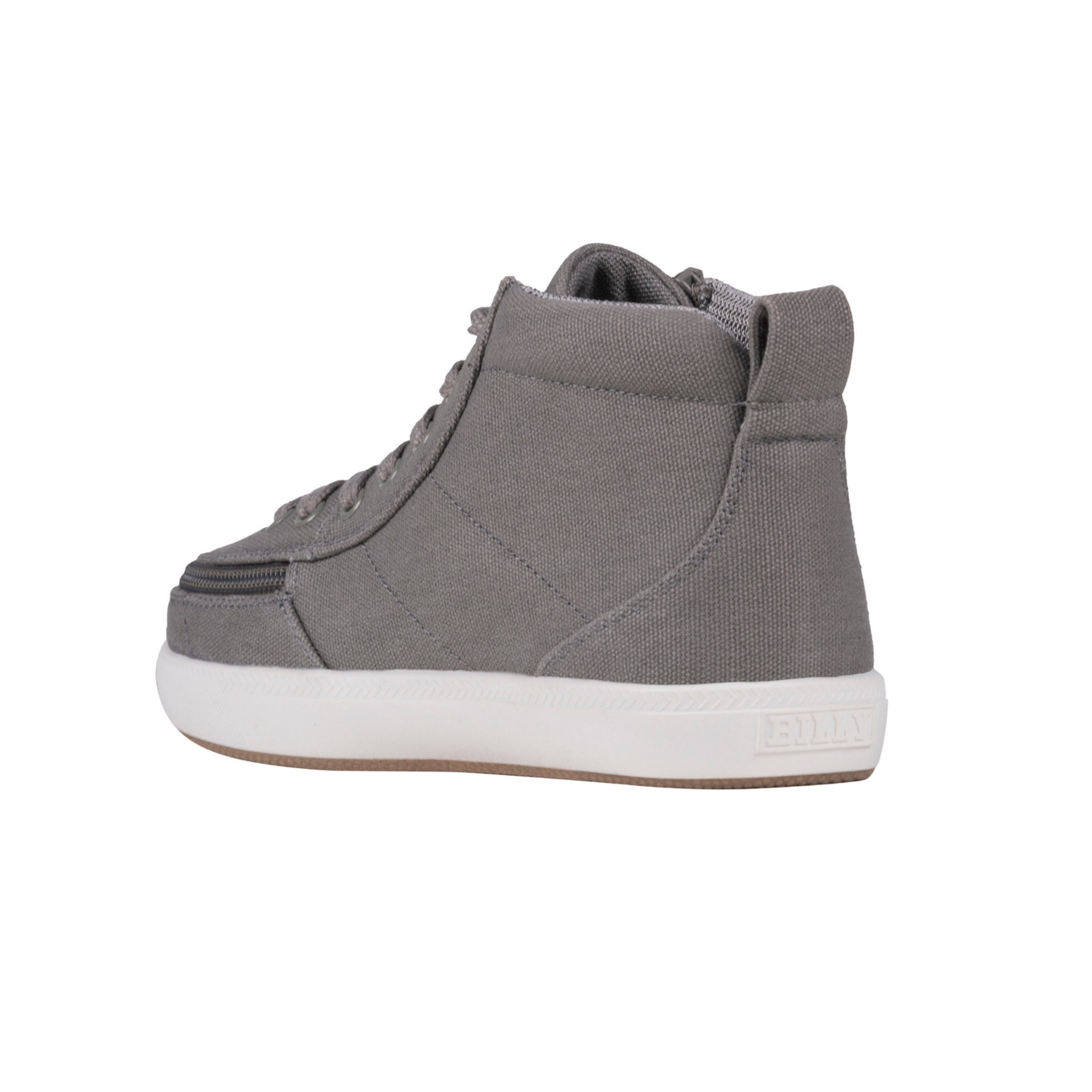 Billy Footwear (Kids) DR II Fit - High Top DR II Dark Grey Canvas Shoes