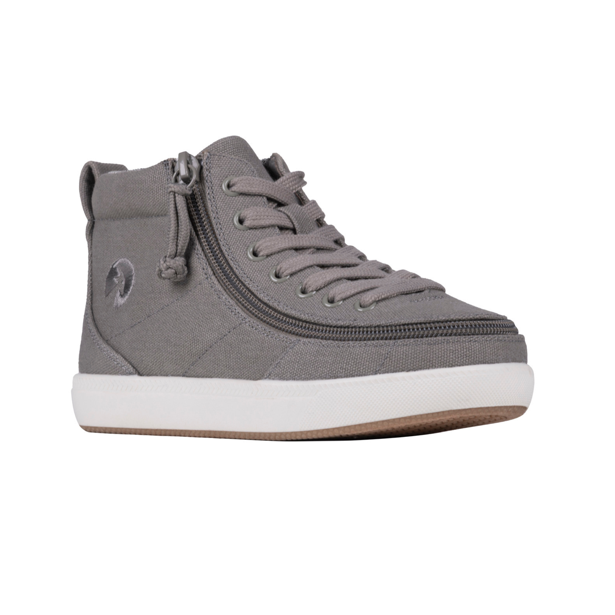 Billy Footwear (Kids) DR II Fit - High Top DR II Dark Grey Canvas Shoes