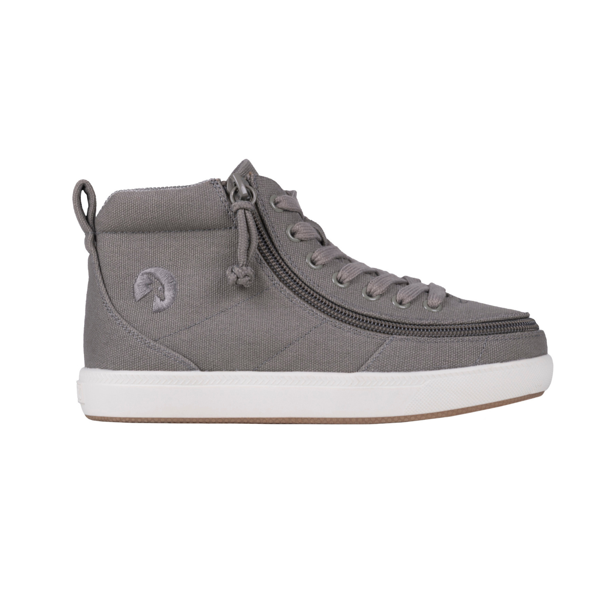 Billy Footwear (Kids) DR II Fit - High Top DR II Dark Grey Canvas Shoes