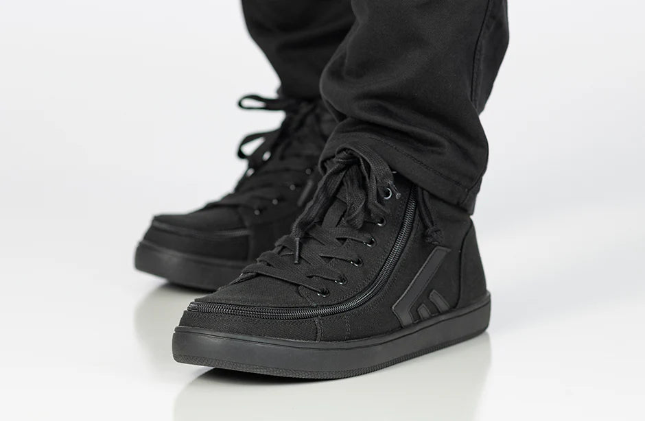 Billy Footwear (Mens) - Black to the Floor Core Skate High Tops