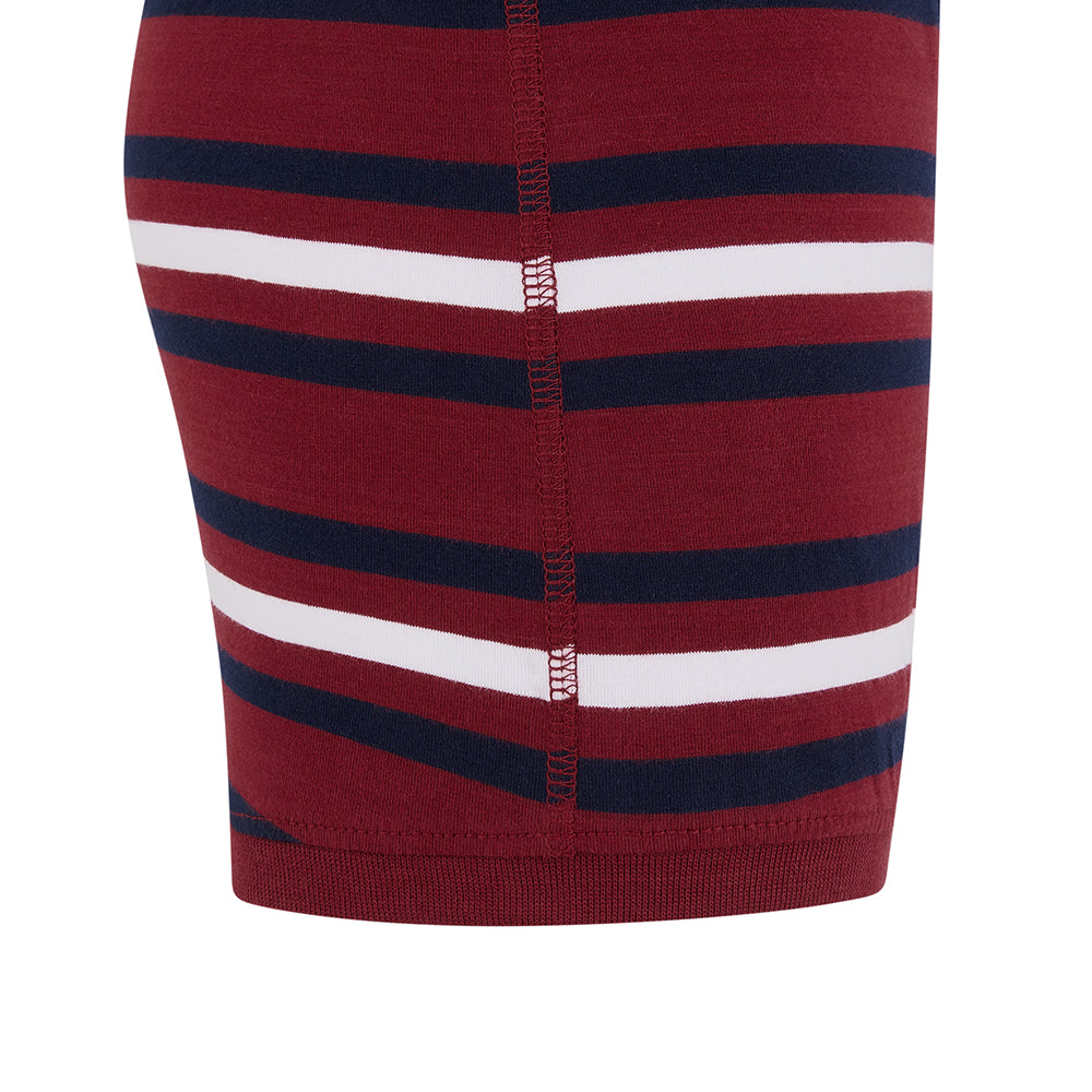 KayCey® Signature Stripes Sleeveless Popper Bodysuit