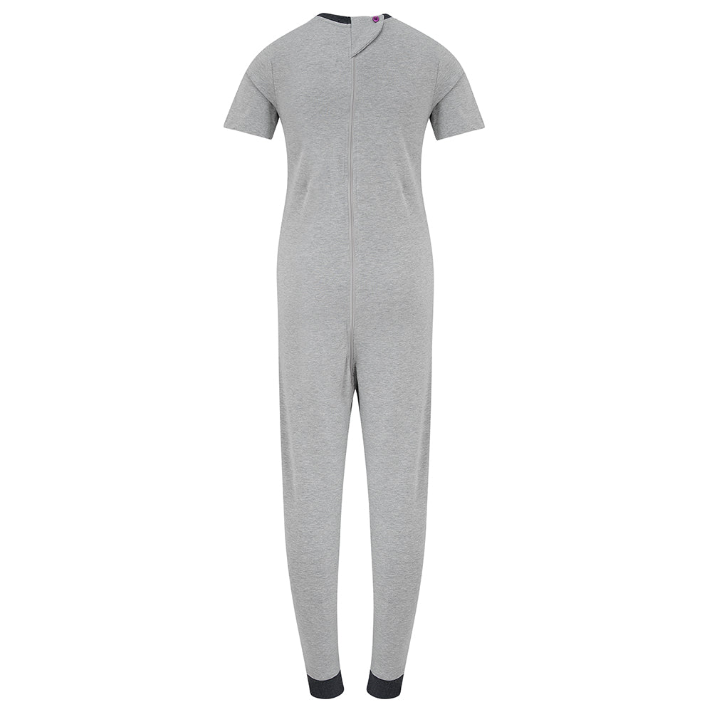 KayCey®Z Secret Zip Back Jumpsuit - Short Sleeve / Long Leg - Kids