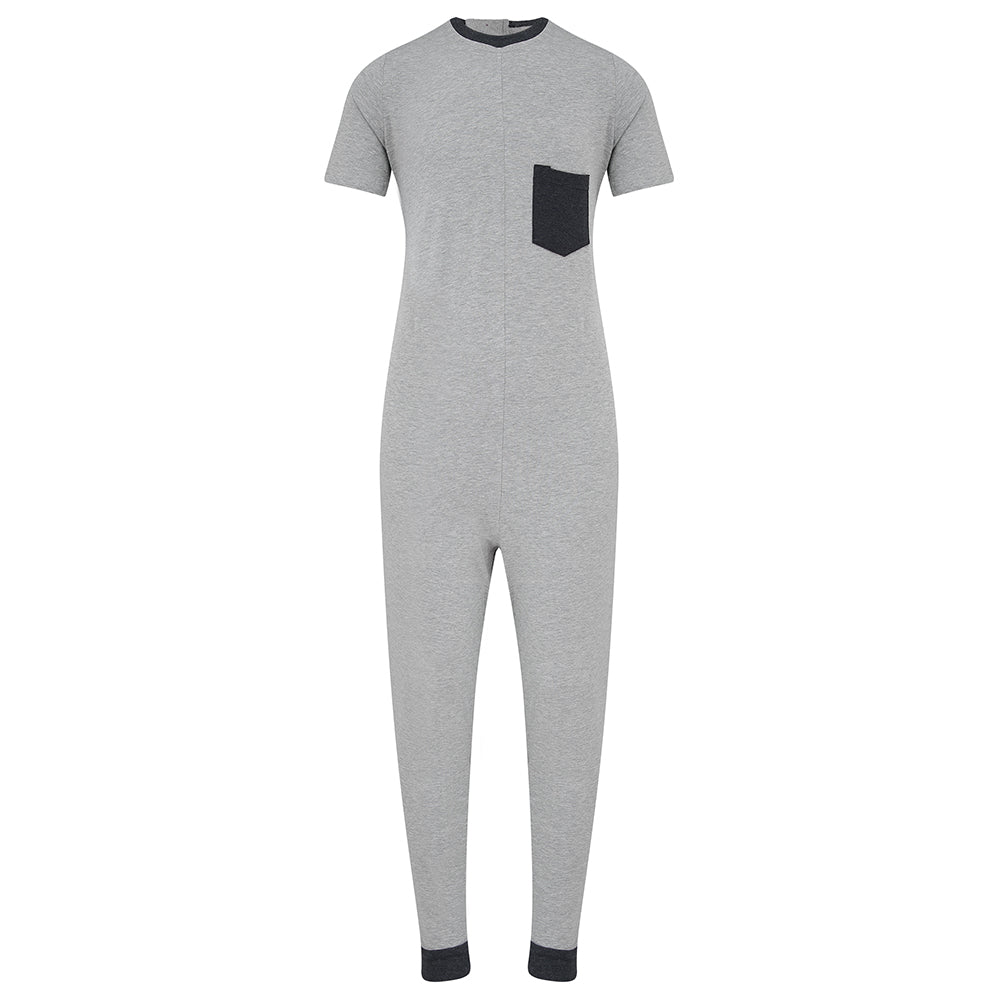 KayCey®Z Secret Zip Back Jumpsuit - Short Sleeve / Long Leg - Kids