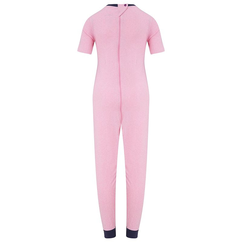 KayCey®Z Secret Zip Back Jumpsuit - Short Sleeve / Long Leg - Kids