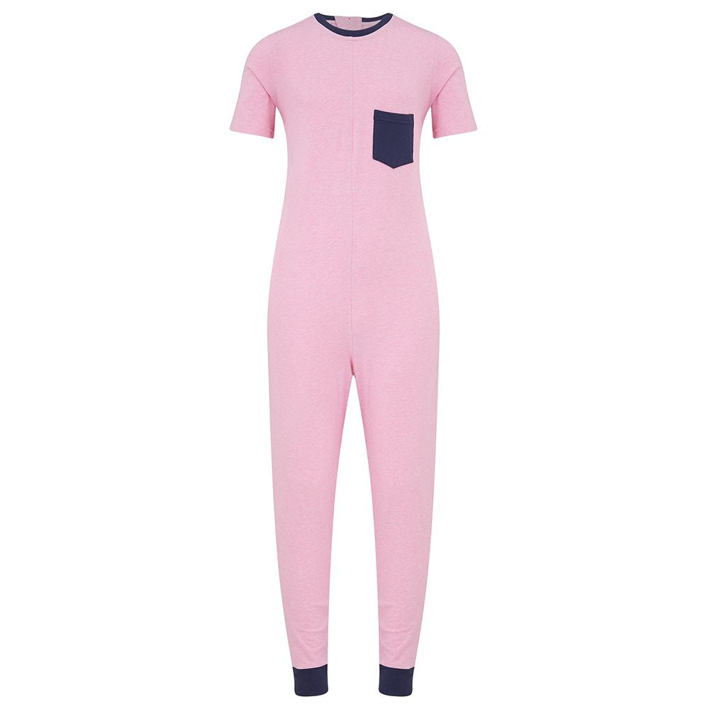 KayCey®Z Secret Zip Back Jumpsuit - Short Sleeve / Long Leg - Kids