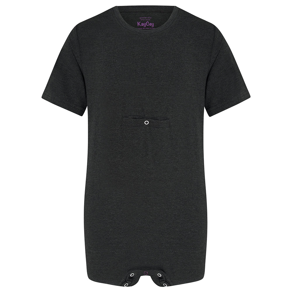 KayCey®P Popper Vest - Short Sleeve with Tube Access - Adults