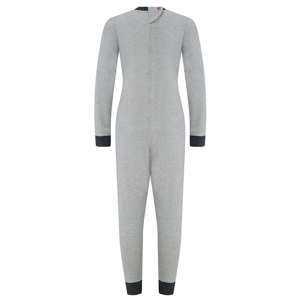 KayCey®Z Secret Zip Back Jumpsuit - Long Sleeve / Long Leg - Adults