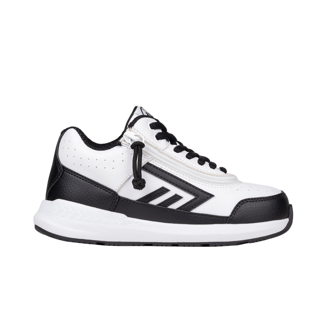 Billy Footwear (Toddler) - Goat Hoop White/Black