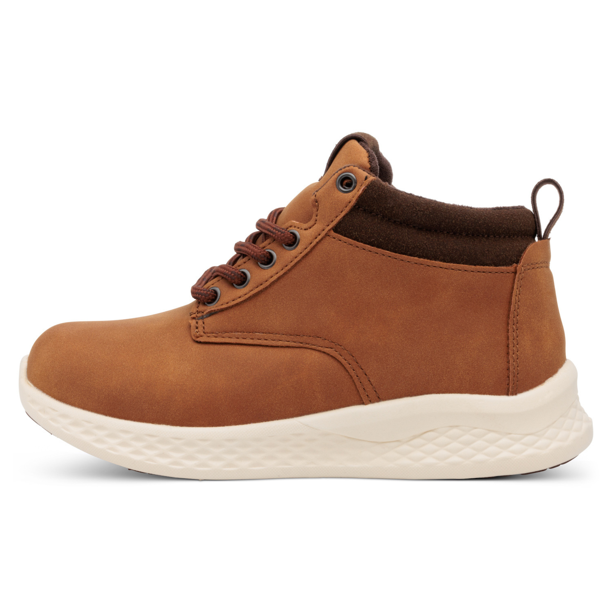 Friendly Shoes Scout Zip-Up Boot (Kids)- Desert Spice