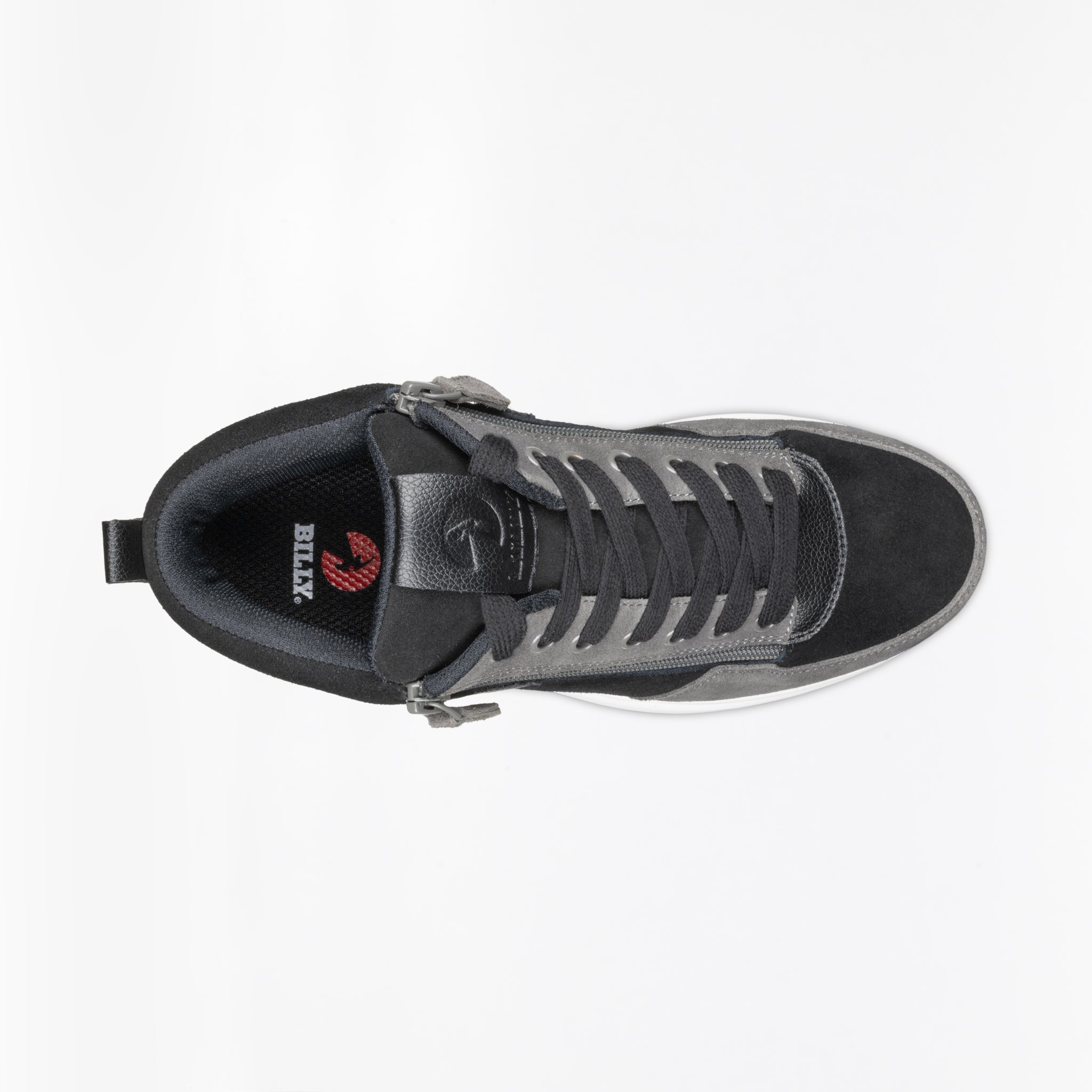 Billy Footwear (Mens) - High Top Black/Charcoal Comfort DZ