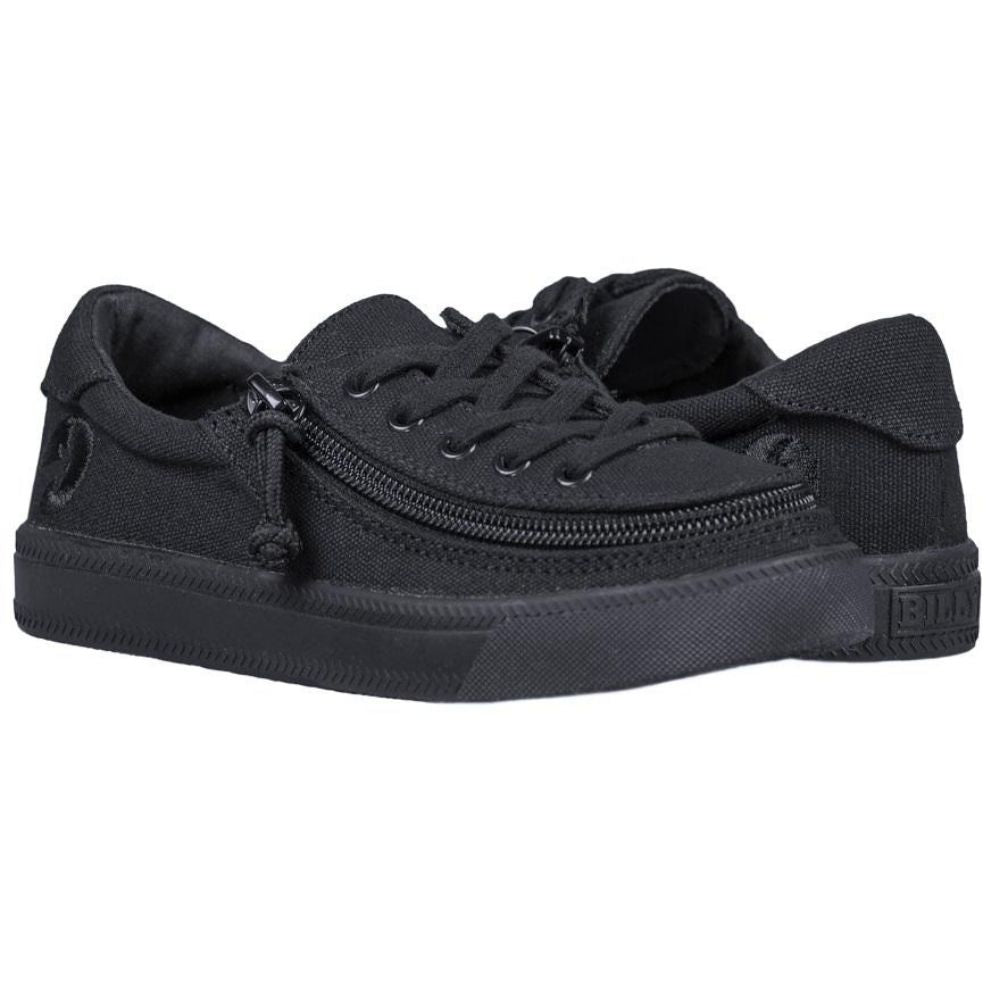 Billy Footwear (Toddlers)  - Low Top Black Canvas shoes